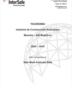 Industria de Construcción Australiana Muertes – 440 Registros | 2003 - 2016